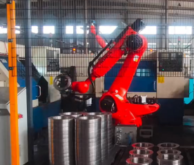 Anneau inertiel guidé de vision 3D pour une alimentation précise