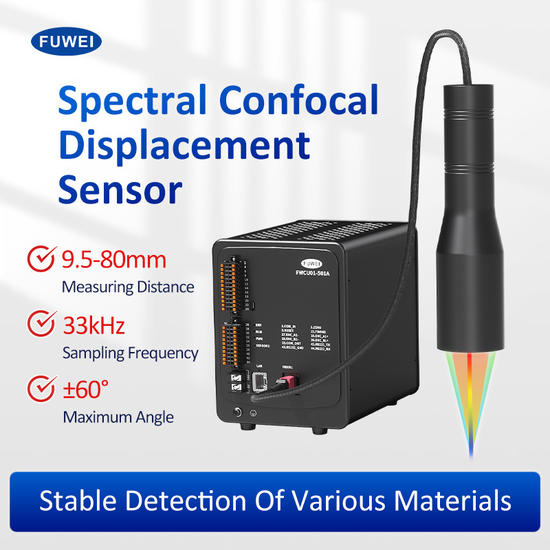 Suivre les limites de mesure traditionnelles: Capteurs de déplacement confocal spectraux de la série FWCU01