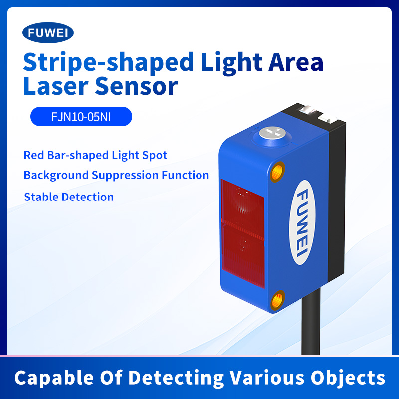 Capteur laser de suppression de fond FJN10-50NF-C: Détection précise, intelligente et fiable