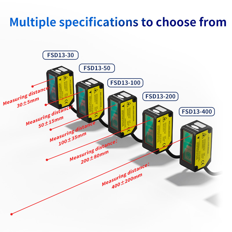 Capteur de déplacement laser série FSD13